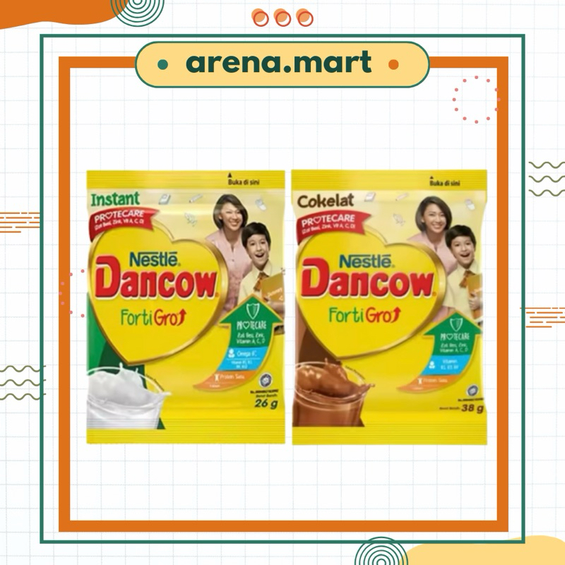 Jual Nestle Dancow Fortigro Vanila Vanilla Coklat Susu Bubuk Instan