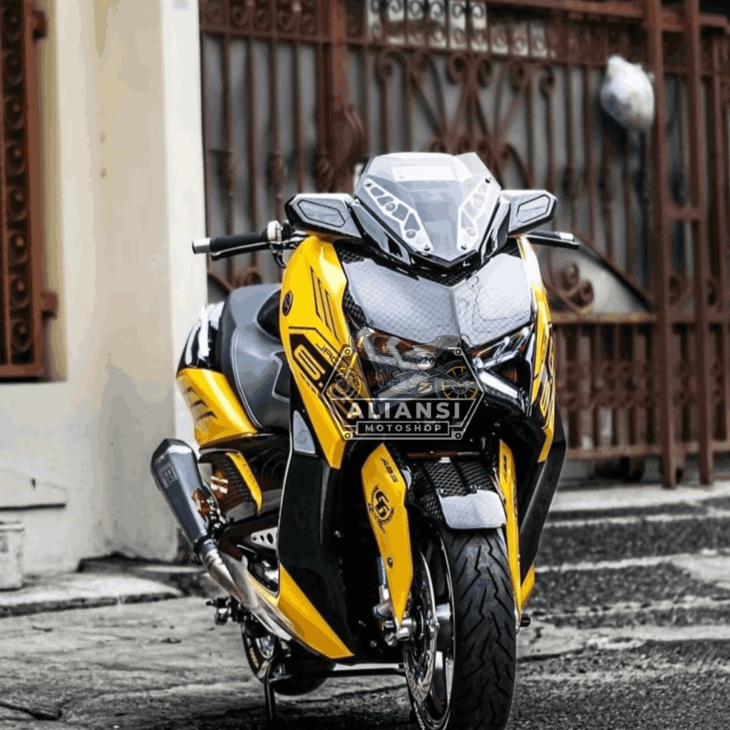 Jual Windshield Xmax New Connected 2023 Model V2 Mini Visor Xmax Baru ...