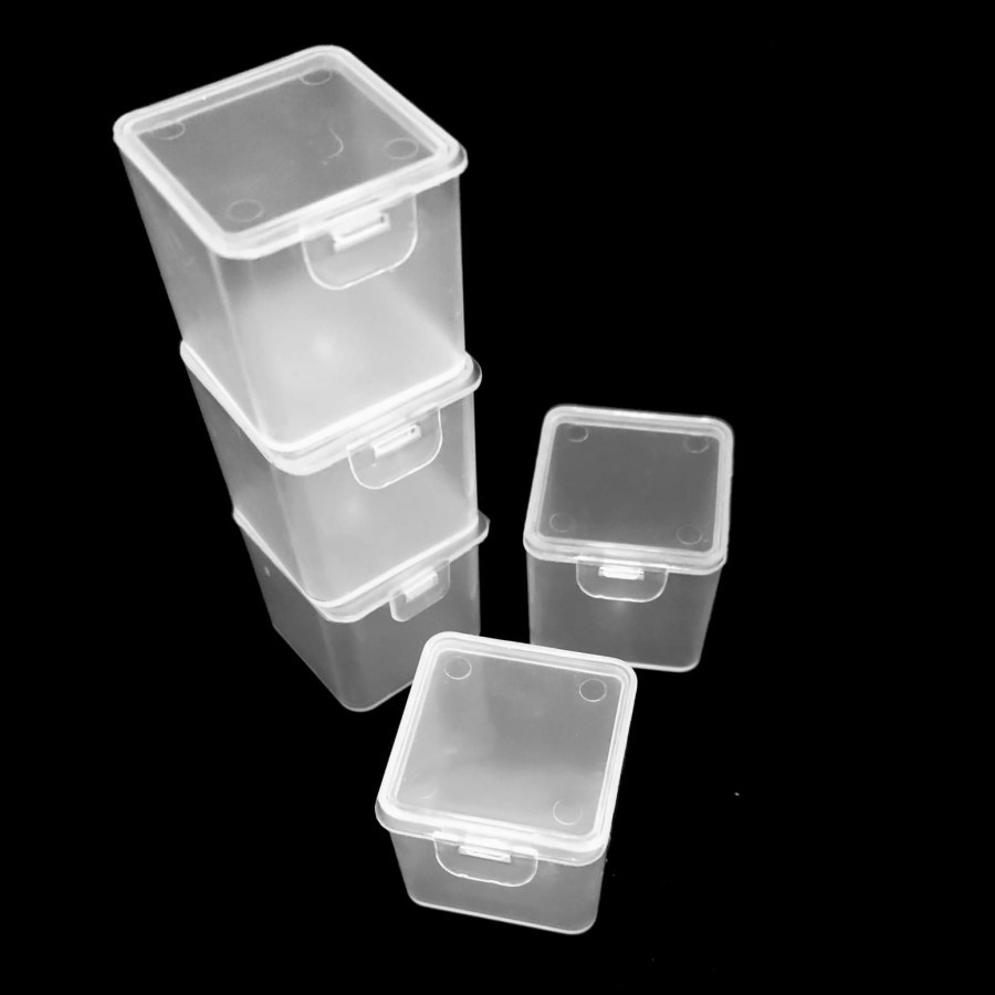 Jual Kotak Sample Mini Plastik - Mini Transparant Box Organizer ...
