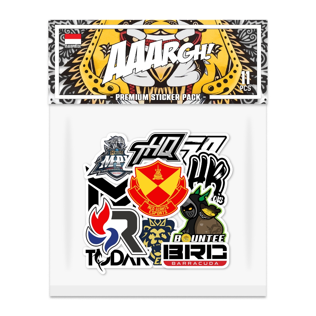 Jual MPL-MY Sticker Pack vol. 3 (MPL Malaysia) | Shopee Indonesia