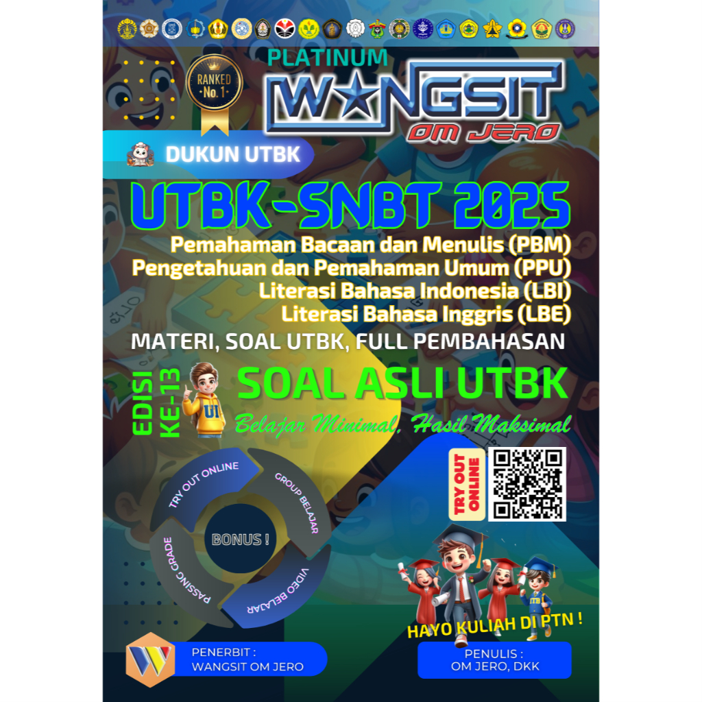 Jual [edisi terbaru UTBK 2025] Buku Wangsit OM JERO TPS UTBK SNBT 2025 Shopee Indonesia