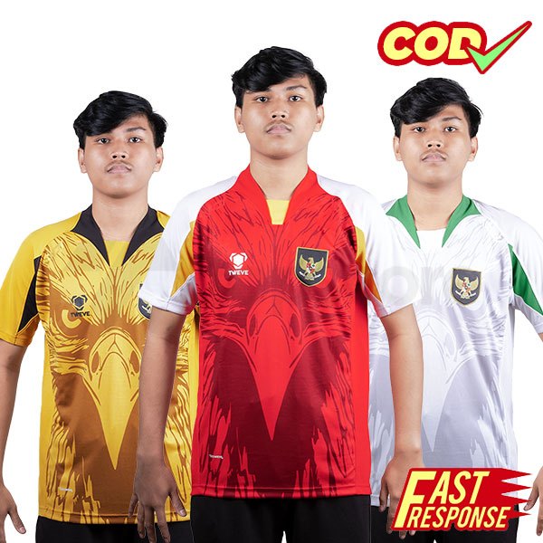 Jual JERSEY TWEVE JERSEY GARUDA ATTACK | Shopee Indonesia