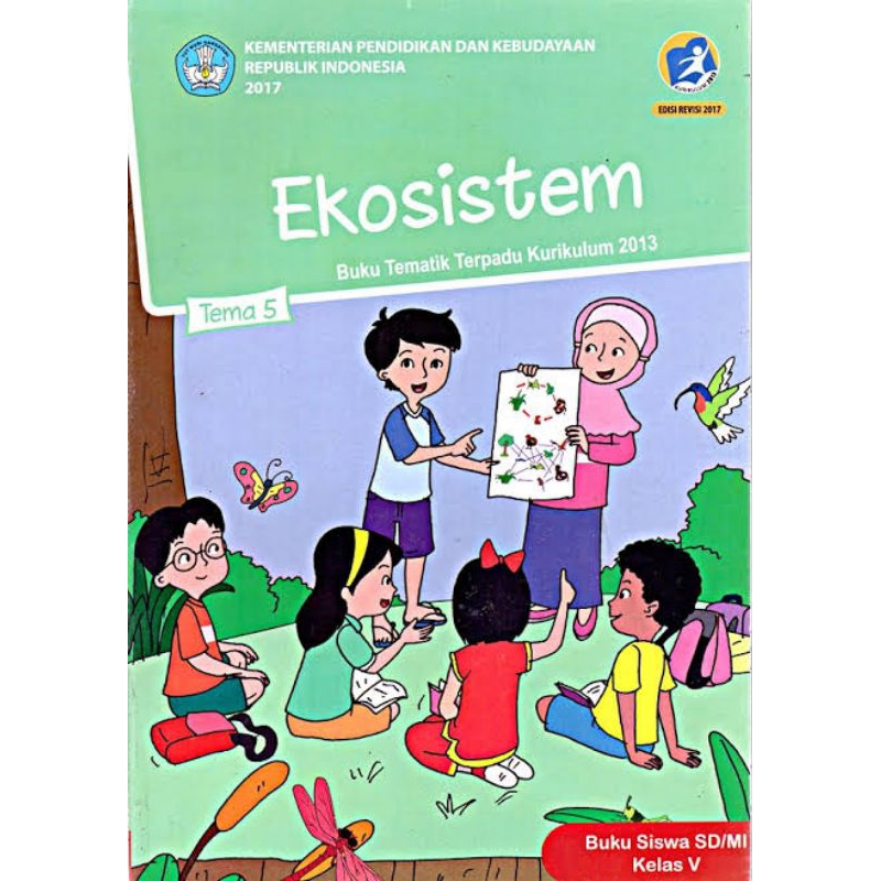 Jual Termurah!! Buku Tematik dikbud k13 siswa SD kelas 5 Revisi Terbaru ...