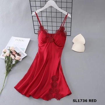 Baju Tidur Piyama Baju Tidur 1736 L XL Sleepwear Baju Wanita BLIORI Lingerie Satin