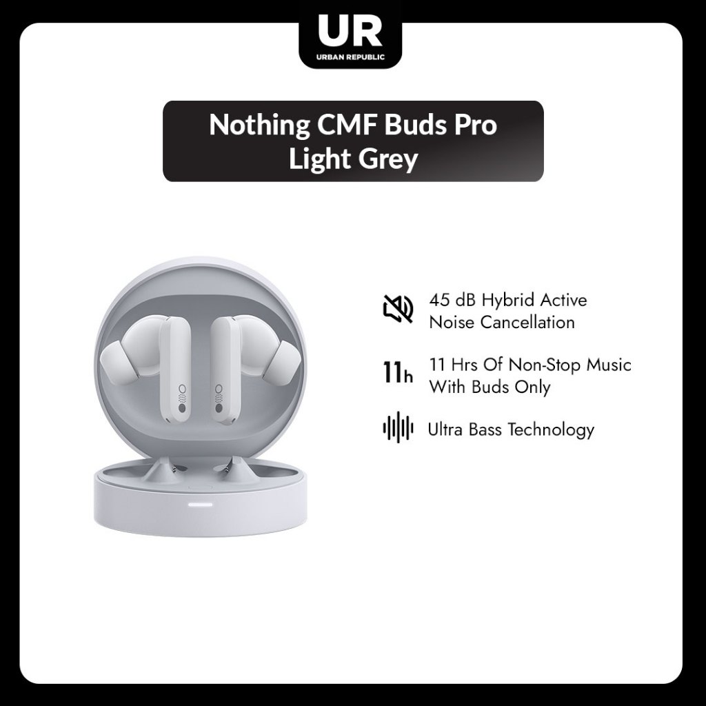 Jual Nothing CMF Buds Pro - Light Grey | Shopee Indonesia