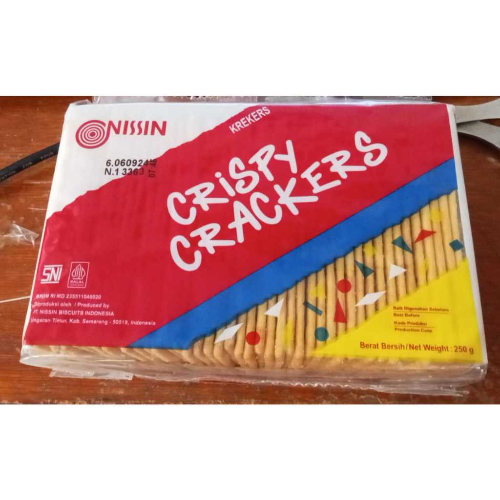 Jual Nissin Crispy Crackers 250g Shopee Indonesia