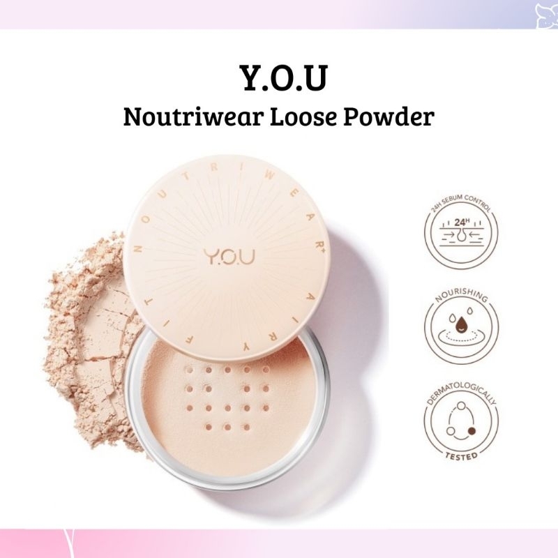 Jual You Noutriwear+ Airy Fit Loose Powder | Shopee Indonesia
