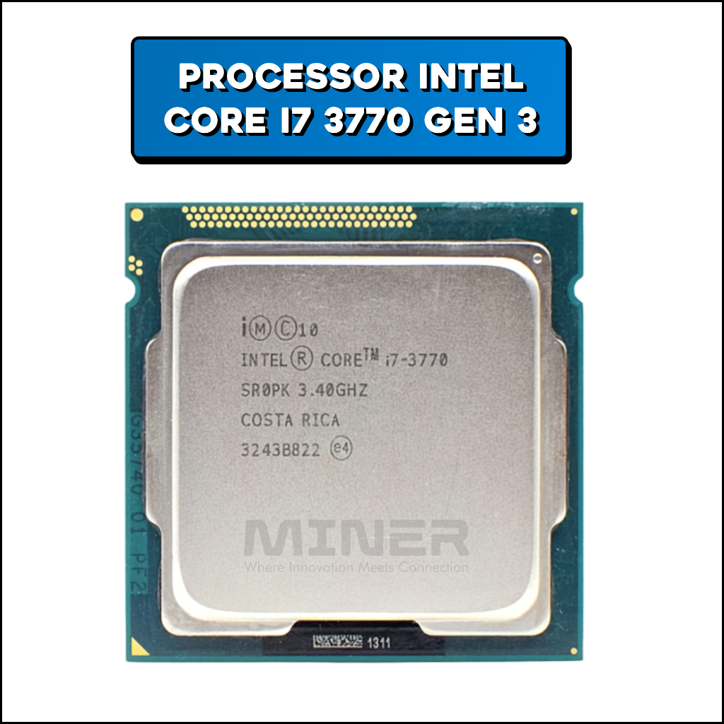 Jual Processor Intel Core I7 3770/3770K Gen Ivy Bridge LGA 1155