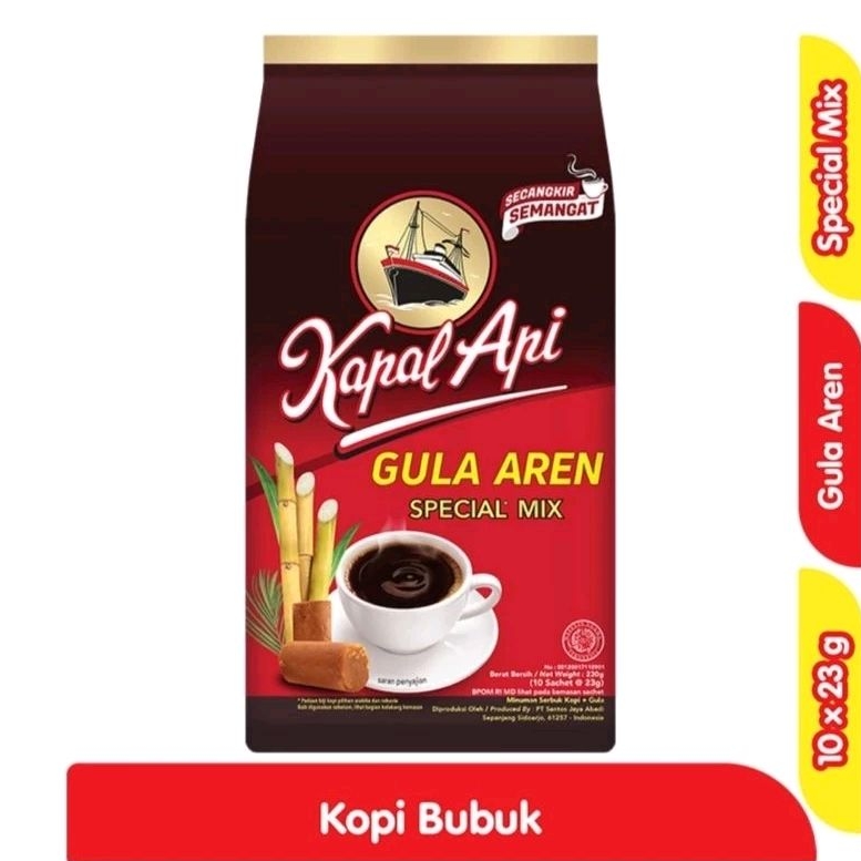 Jual Kapal Api Kopi Gula Aren 10 x 23 g | Shopee Indonesia
