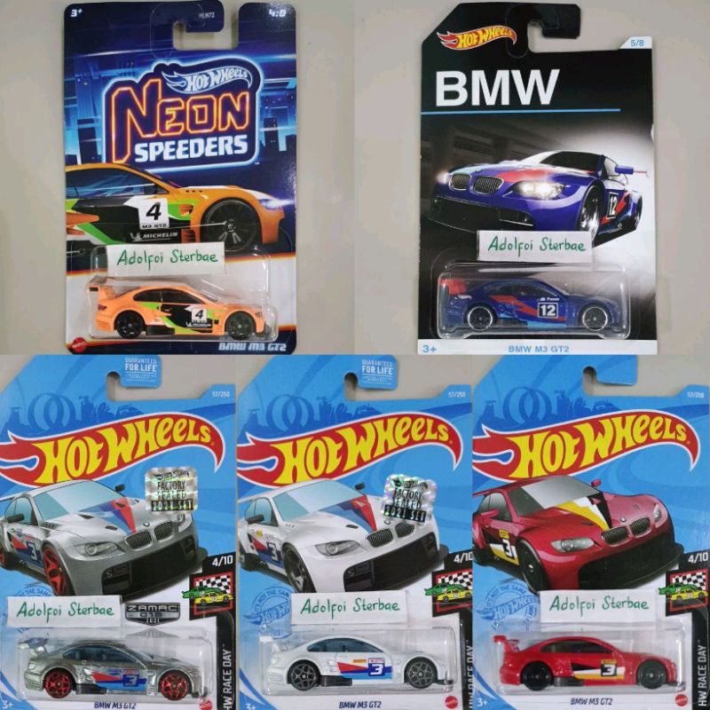 Hot Wheels Zamac BMW M3 GT2 - 1:64 Scale Die-Cast Car, Race Day Edition - View #3
