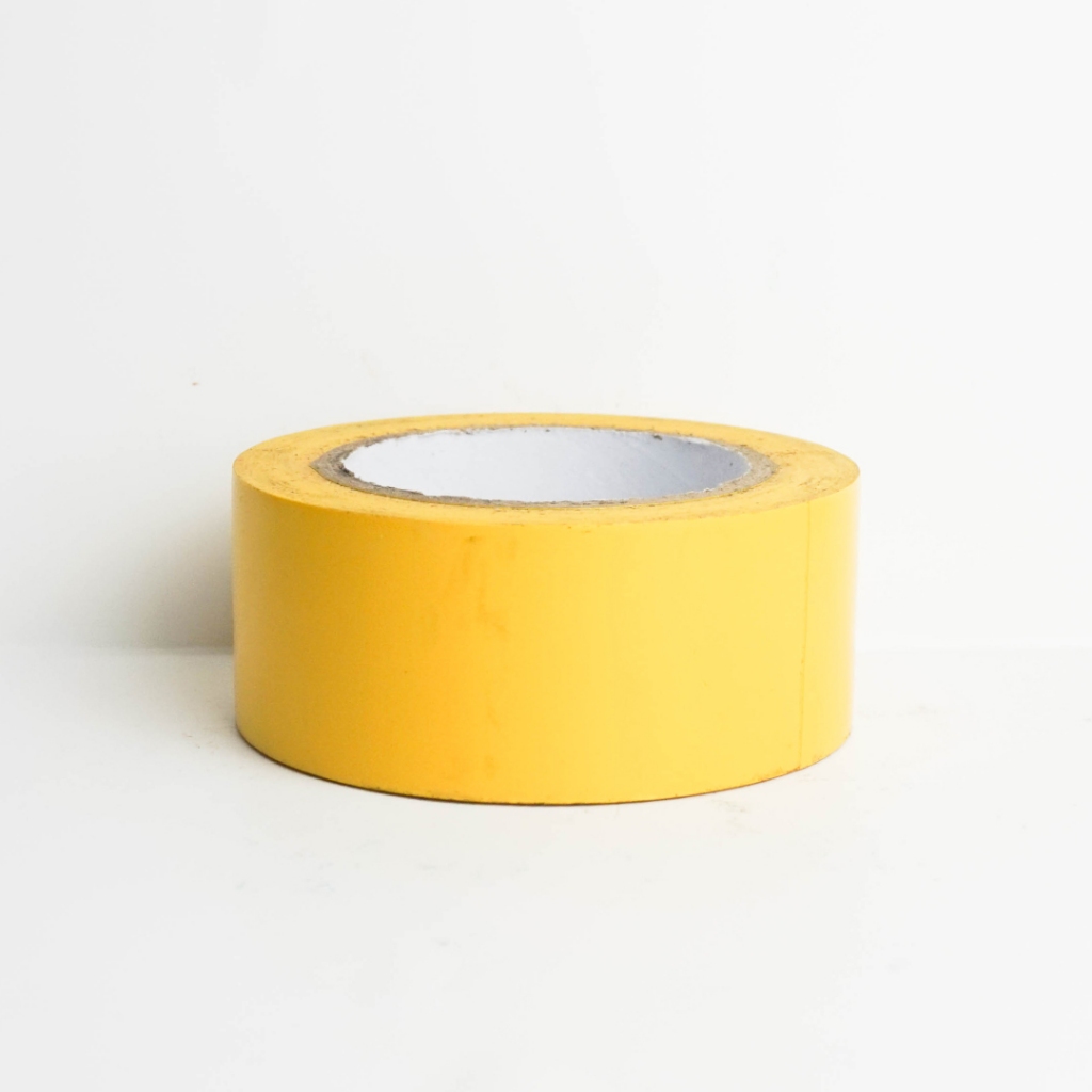 Jual PVC Floor Marking Kuning 48mm x 33M - Lakban Lantai - 1 Pcs/Roll ...