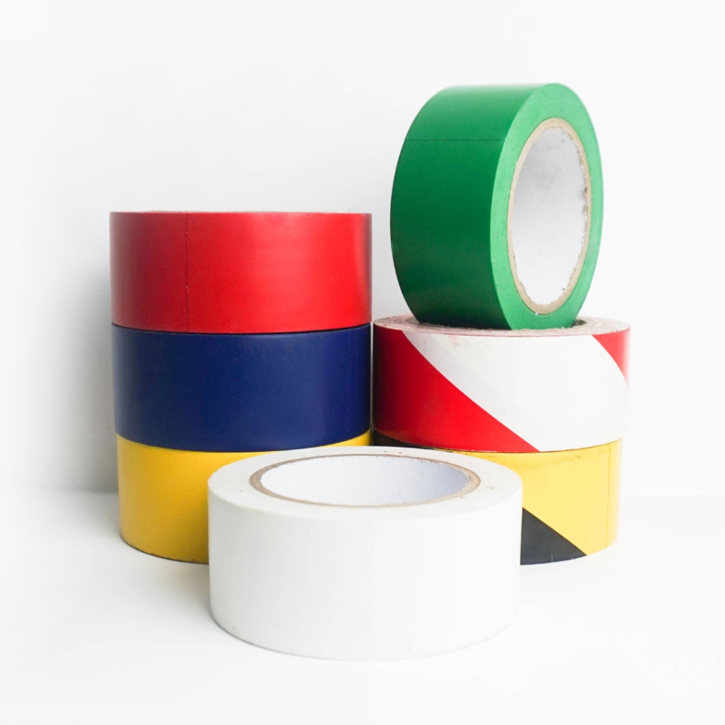 Jual PVC Floor Marking Kuning 48mm x 33M - Lakban Lantai - 1 Pcs/Roll ...