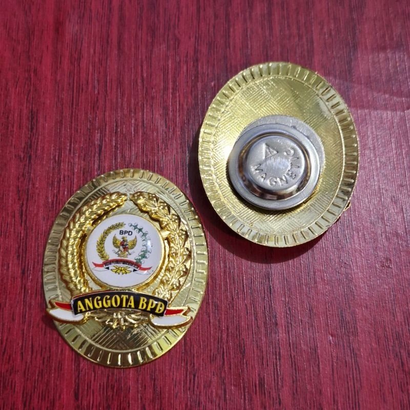 Jual PIN BPD MODEL PIN OVAL MAGNET - PIN BPD LENGKAP JABATAN | Shopee ...