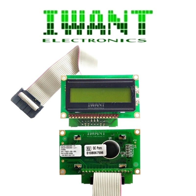 Jual LCD 8X2 LCD8X2 LCD DISPLAY 8X2 LCD 8X2 BIRU LCD CHARCTER 8X2 ...