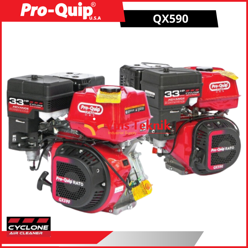 Jual Heavy Duty Gasoline Engine QX590 Mesin Bensin 33 Hp ProQuip Rato ...