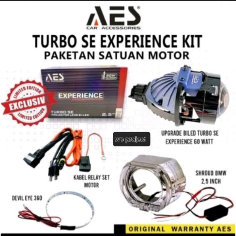 Jual Projie Biled Aes Turbo Se Experienc Paket Lengkap Tinggal Rakit ...