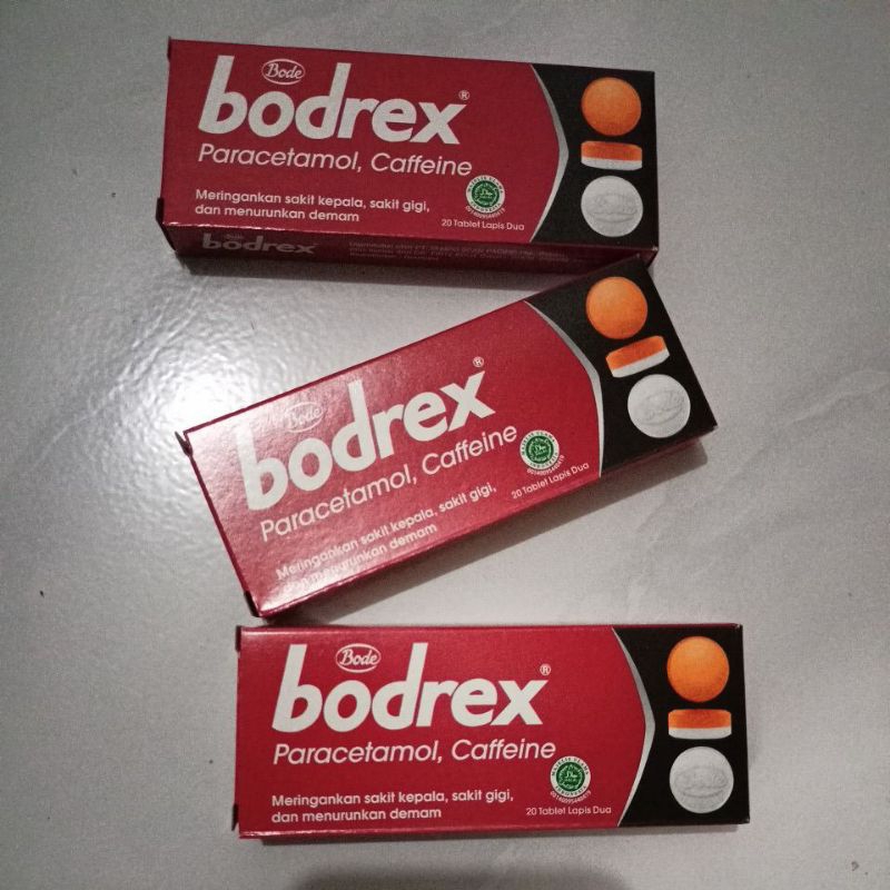 Jual Bodrex 1 box isi 20 tablet lapis dua | Shopee Indonesia