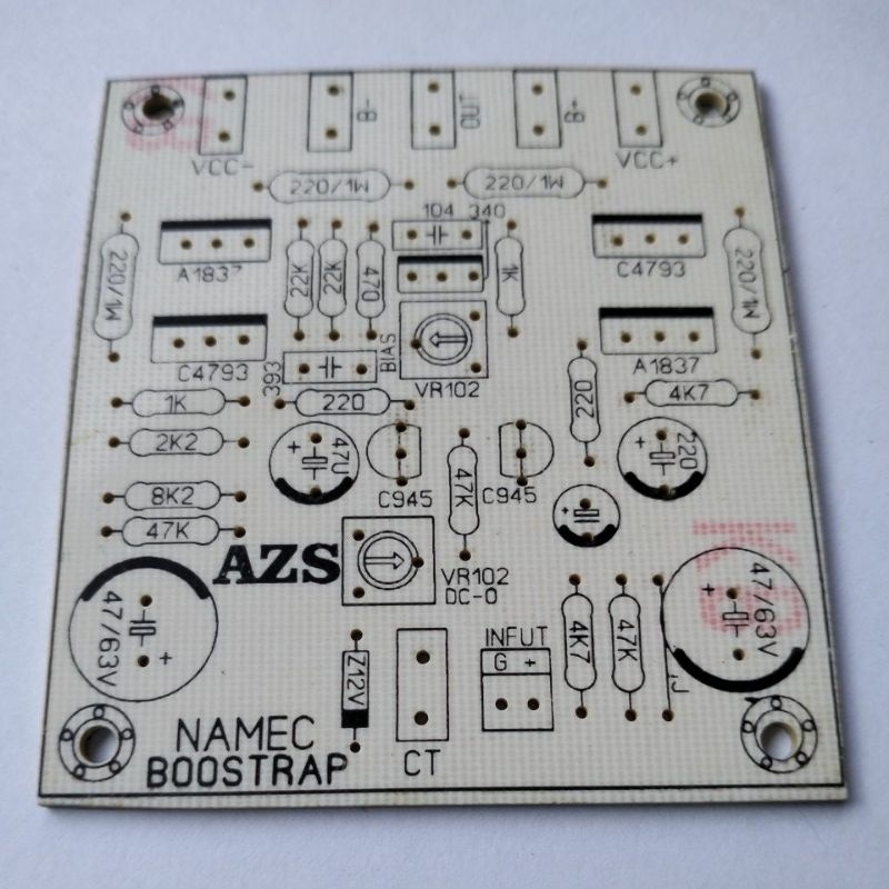 Jual PCB power bostrap namec 1000w mono Fbr | Shopee Indonesia