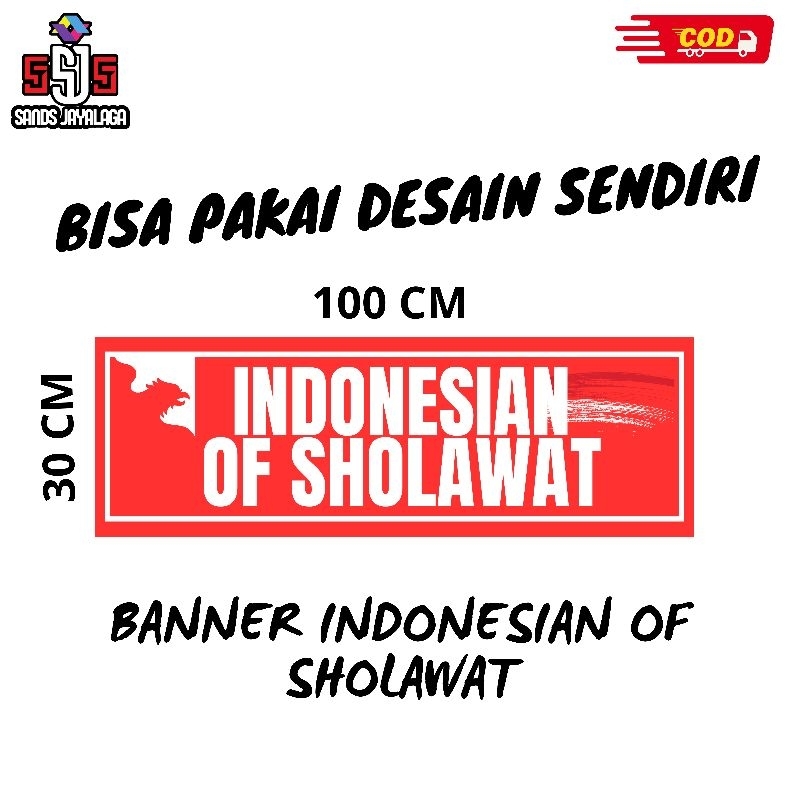 Jual BANNER SHOLAWAT BANNER PECINTA SHOLAWAT BANNER SHOLAWAT KATA KATA ...