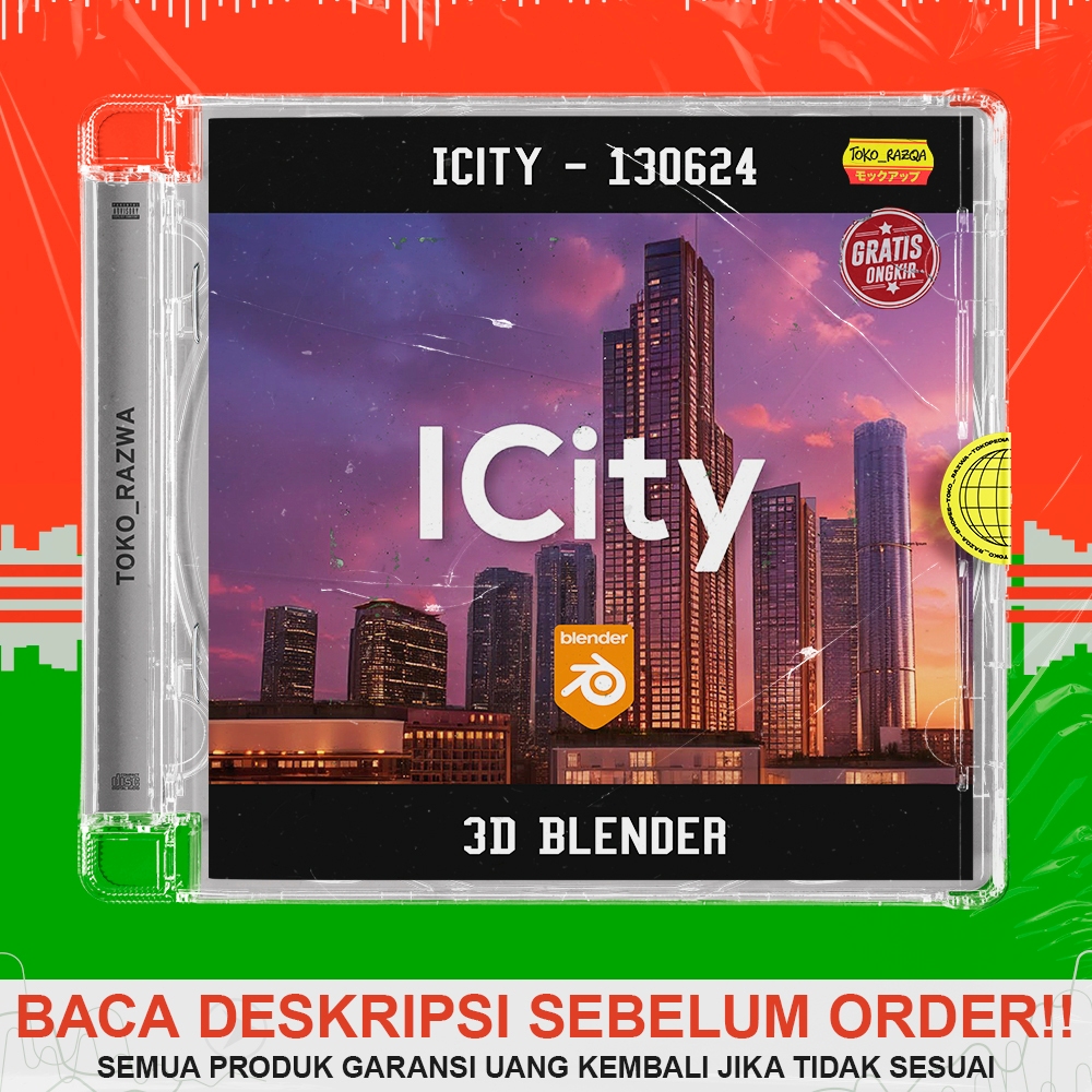 3D Blender - iCity 1.7.1 - Addon - 011225