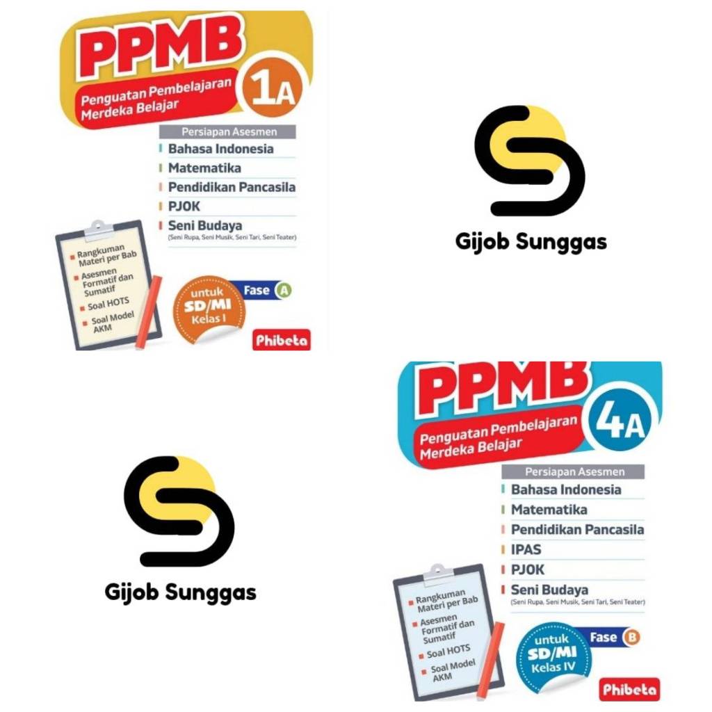 Jual PPMB: PENGUATAN PEMBELAJARAN MERDEKA BELAJAR KELAS 1A & 4A ...