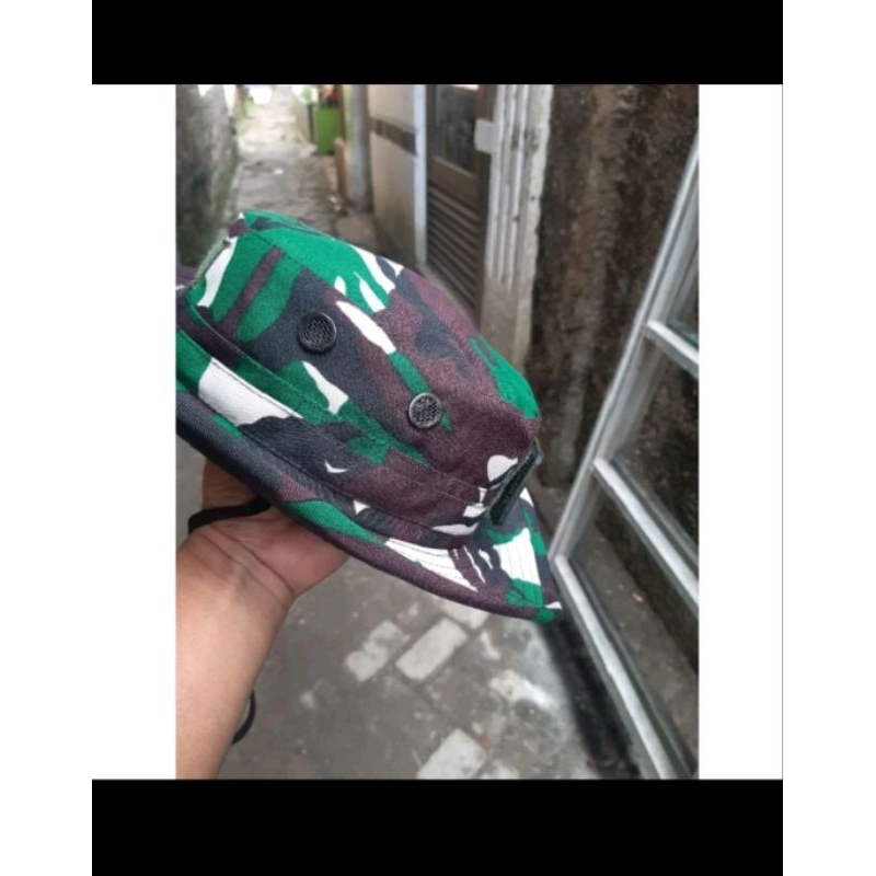 Jual TOPI RIMBA TNI AD TNI AU TNI AL RIMBA LAPANGAN | Shopee Indonesia