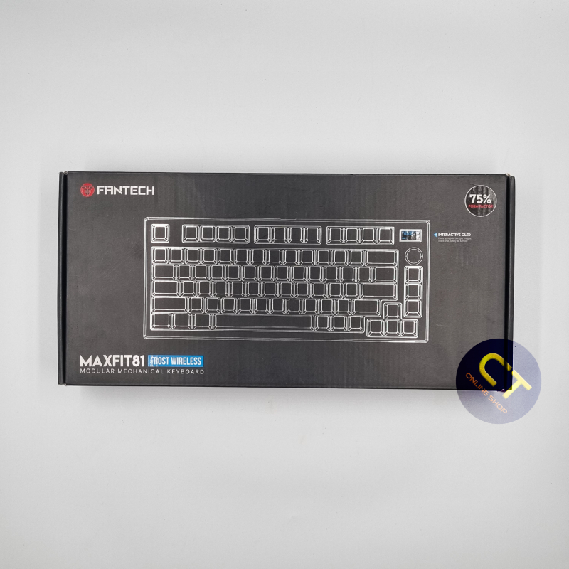 Jual (Ex-Display) FANTECH MAXFIT 81 MAXFIT81 MK910 Frost Wireless 75% ...