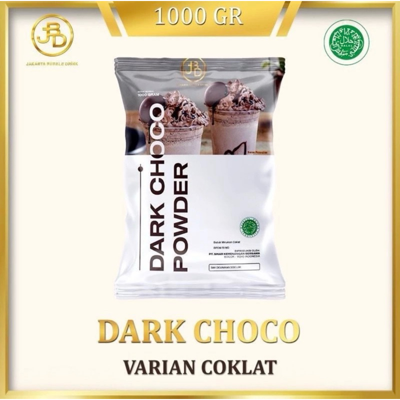 Jual JBD / Dark Chocolate Powder / Jakarta Bubble Drink / Dark ...