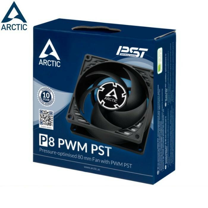P8 PWM PST | 80 Mm PWM Fan With Cable Splitter
