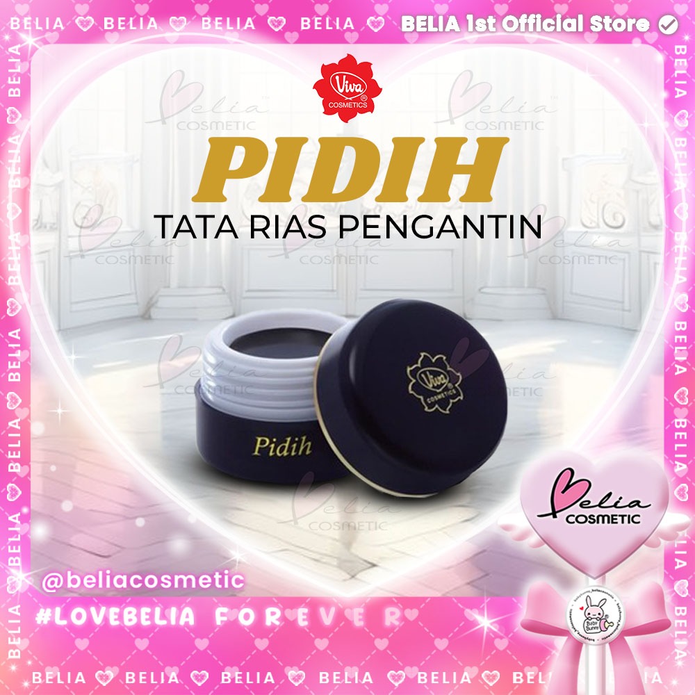 Jual BELIA Viva Pidih Hitam Rias Pengantin 9g | Shopee Indonesia