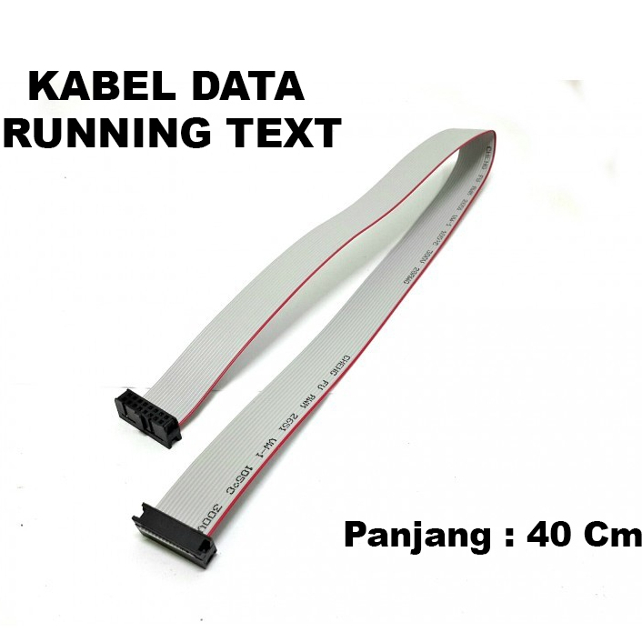 Jual Kabel Data Cable Flat / Magnet Panel Module LED Running Text ...