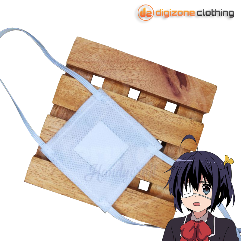 Jual Penutup Mata Eyepatch Prop Cosplay Anime Rikka Takanshi | Shopee ...