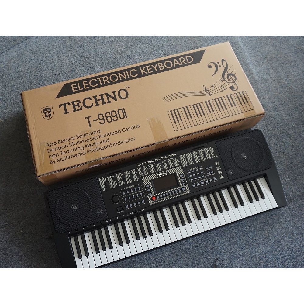 Jual [ COD ] Paket fullset Techno T9690i OMB ORG keyboard T 9690 USB ...