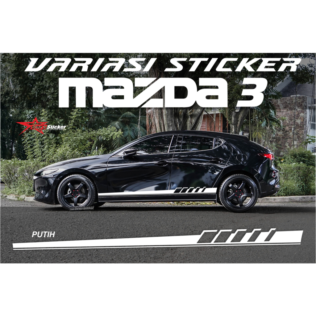 Jual STICKER MAZDA 3 AKSESORIS MAZDA 3 STICKER VARIASI MAZDA 3 | Shopee ...