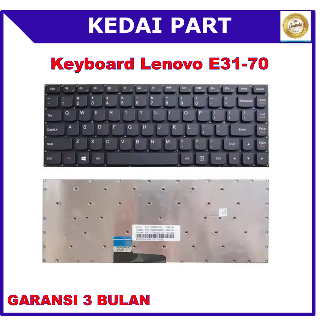 Jual Keyboard Lenovo Ideapad E31-70 Yoga 700-14isk 700s-14isk | Shopee ...