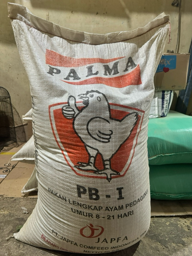 Jual Pakan Ayam BR PALMA PB-1 COMFEED konsentrat pedaging JAPFA COMFEED ...
