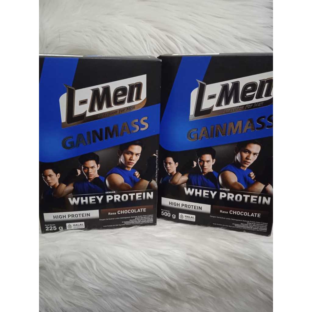 Jual L-Men Gainmass Whey Protein Rasa Chocolate | Shopee Indonesia