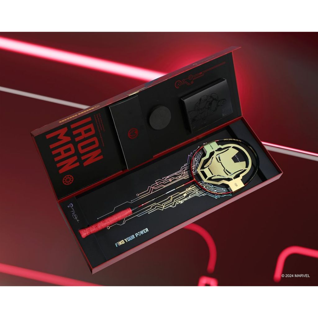 Jual LIMITED EDITION!!! VICTOR MARVEL IRON MAN Badminton Racket / Raket ...