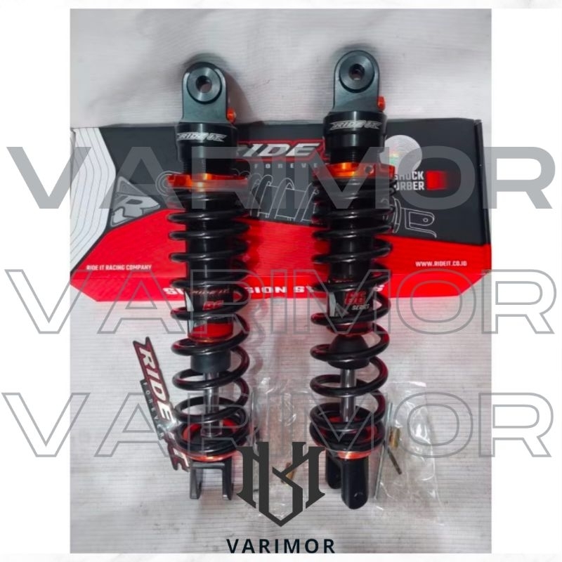Jual SHOCK BELAKANG RIDE IT TIPE RI-86 MATIC UKURAN 330 AEROX, NMAX ...