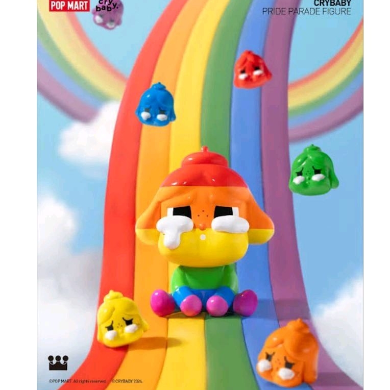Jual Crybaby Pride Parade Figure Original pop mart | Shopee Indonesia