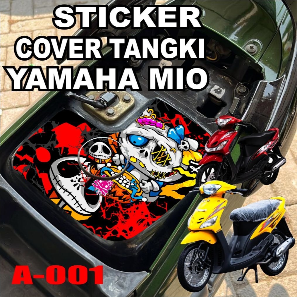Jual STRIPING STICKER PELINDUNG COVER TANGKI MIO SPORTY KODE A ...