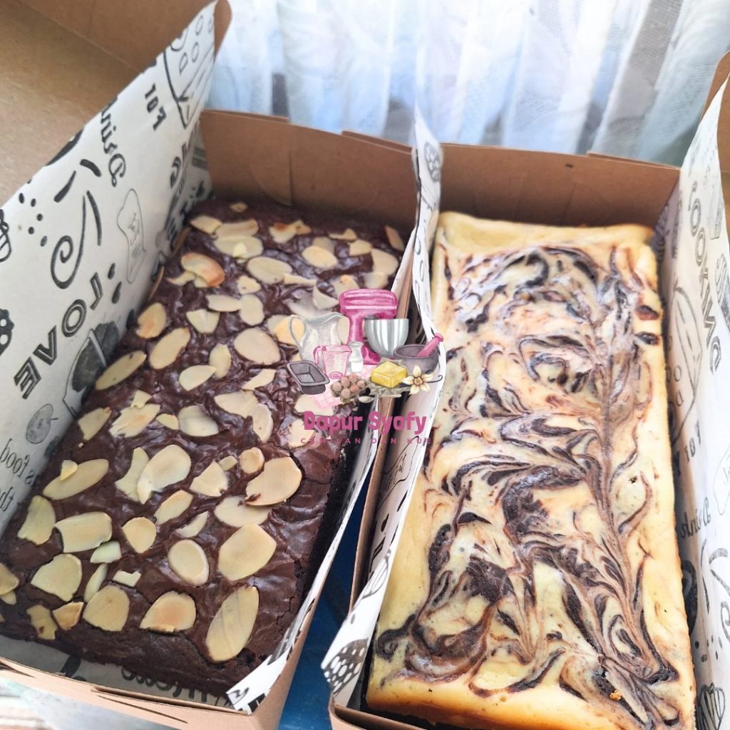 Jual FUDGY BROWNIES PANGGANG 20x10 FULL TOPPING JAKARTA Shopee Indonesia