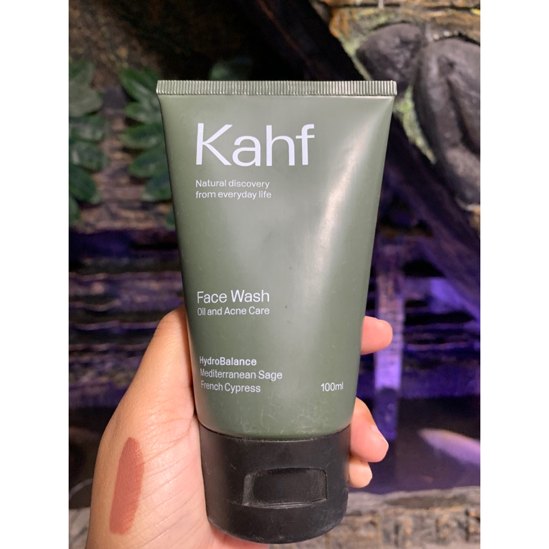 Jual FACE WASH KAHF HIJAU 100mL Shopee Indonesia