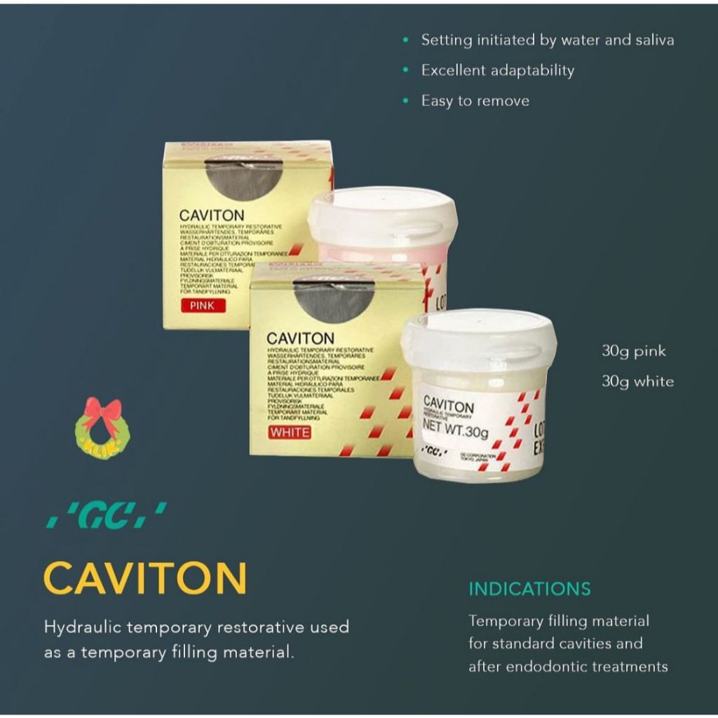 Jual KLIK DENTAL GC Caviton Temporary Restorative isi 30gr | Shopee ...