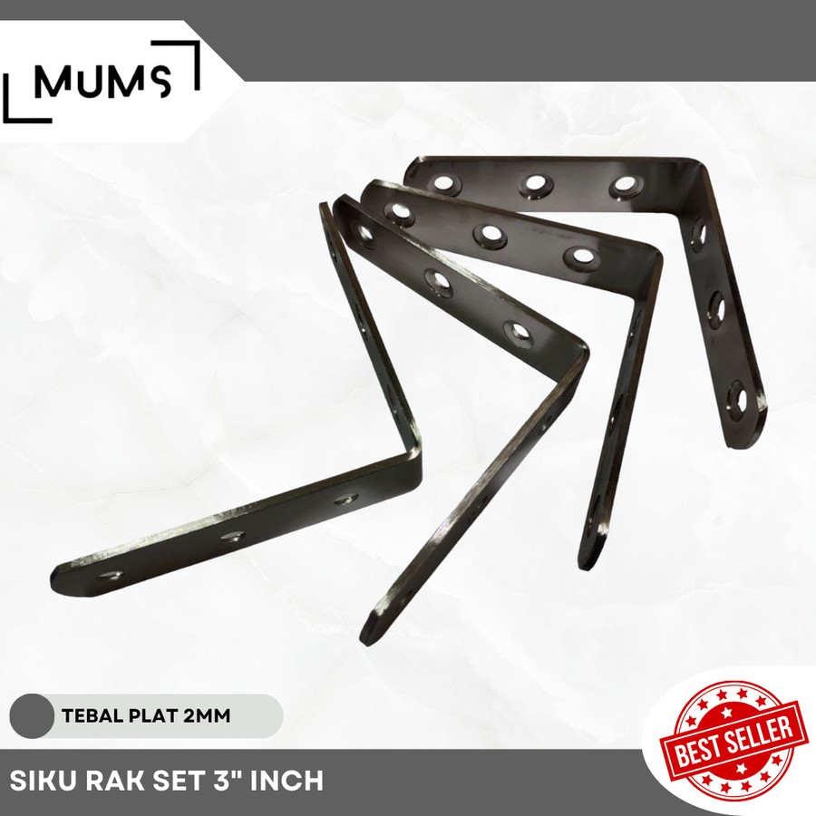 Jual MTG Plat Siku Rak Ambalan 3