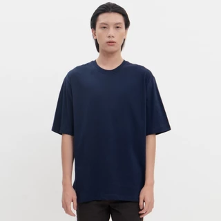 M231 T-Shirt Polos Oversized Pendek Navy 1973A