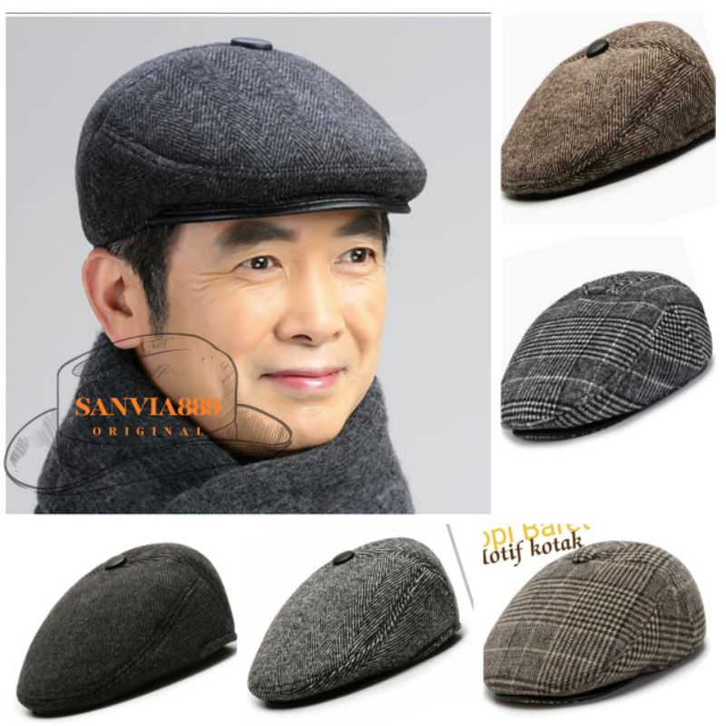 Jual topi bareta bahan tebal berkualitas varian 4 warna-import | Shopee ...