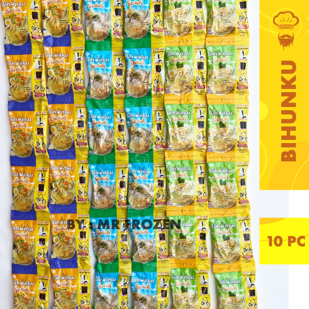 Jual Bihunku seduh renceng paket 10pc + free 1 pcs | Shopee Indonesia