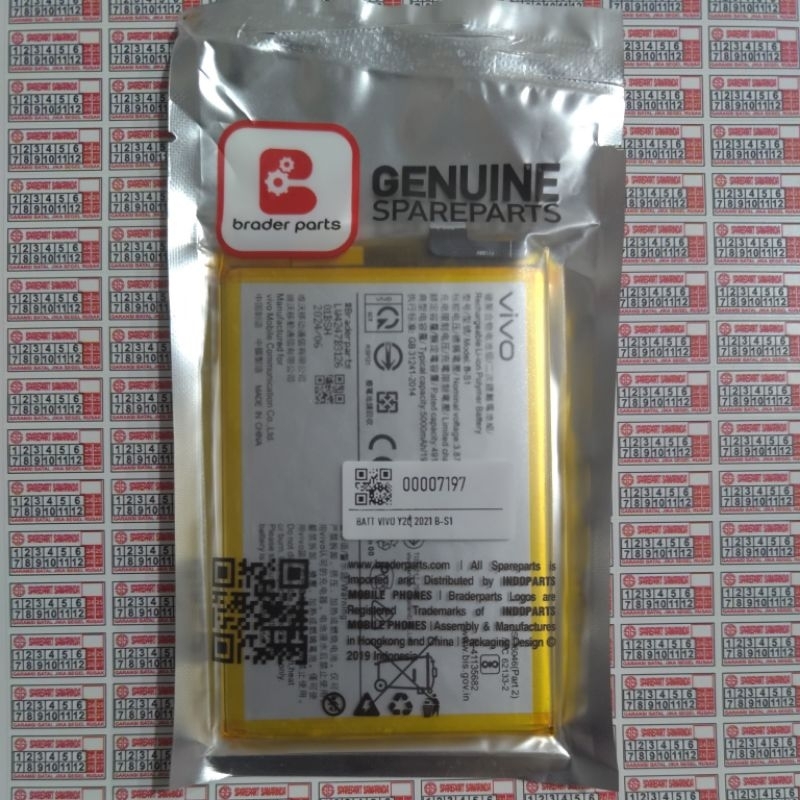 Batteria interna compatibile per Vivo V21 5G, sostituisce BP-9, 4000mAh - Italiano