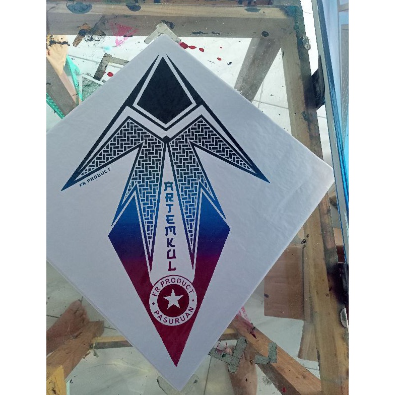Jual KODE U1V kertas sablon sukoi isi 100pcs KERTAS YA BKN LAYANGAN ...